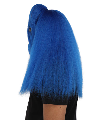 HPO  Extreme Hairy Person Two Part Costume, Mask and Bundle Set - Full-Body Hair Suit Extra-Long Costume Wig for Halloween, Cosplay & Parties - Multiple Color Options