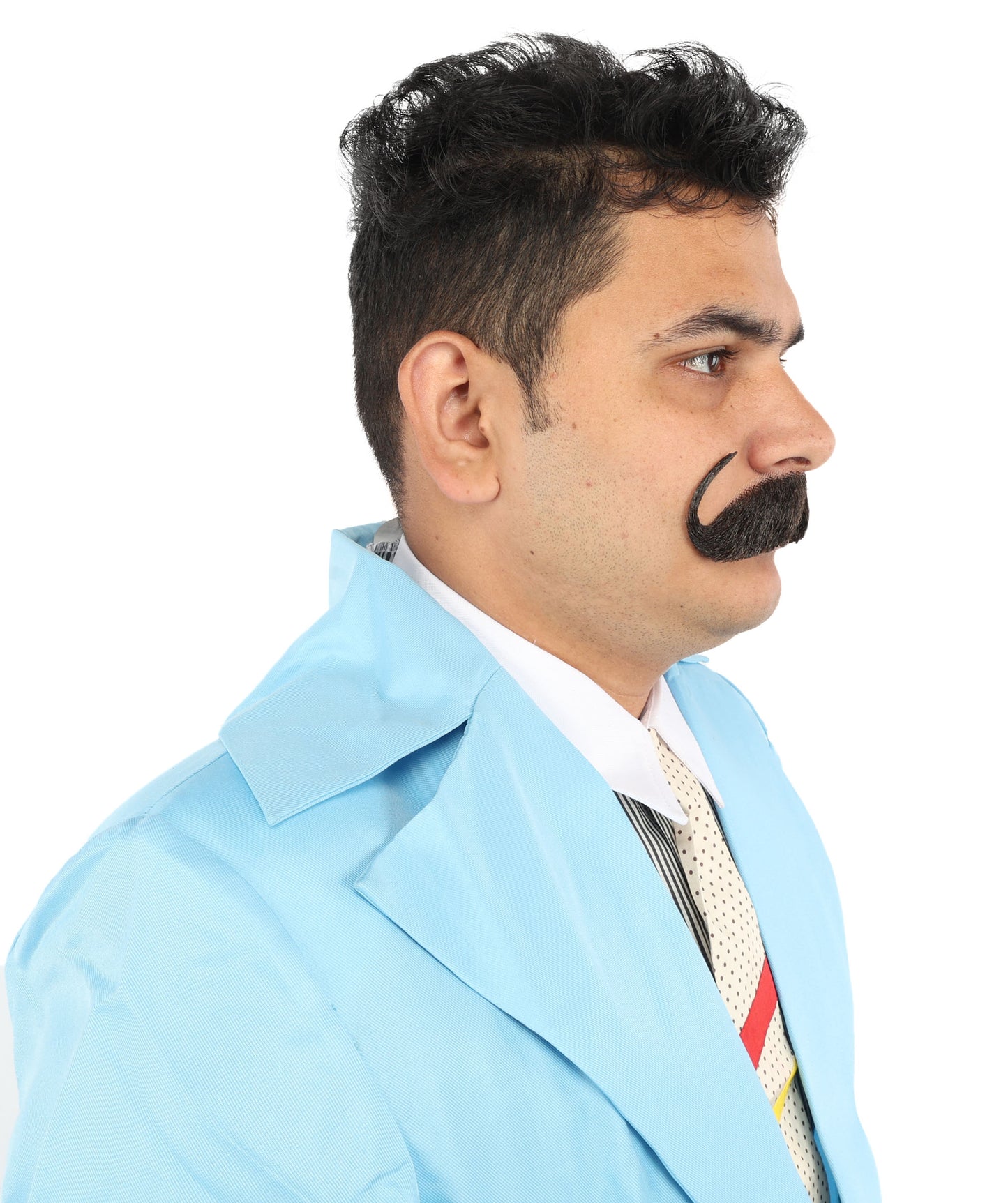 Men's Watson Synthetic Hair Moustache | Facial Hair Multiple Colour Options | HPO