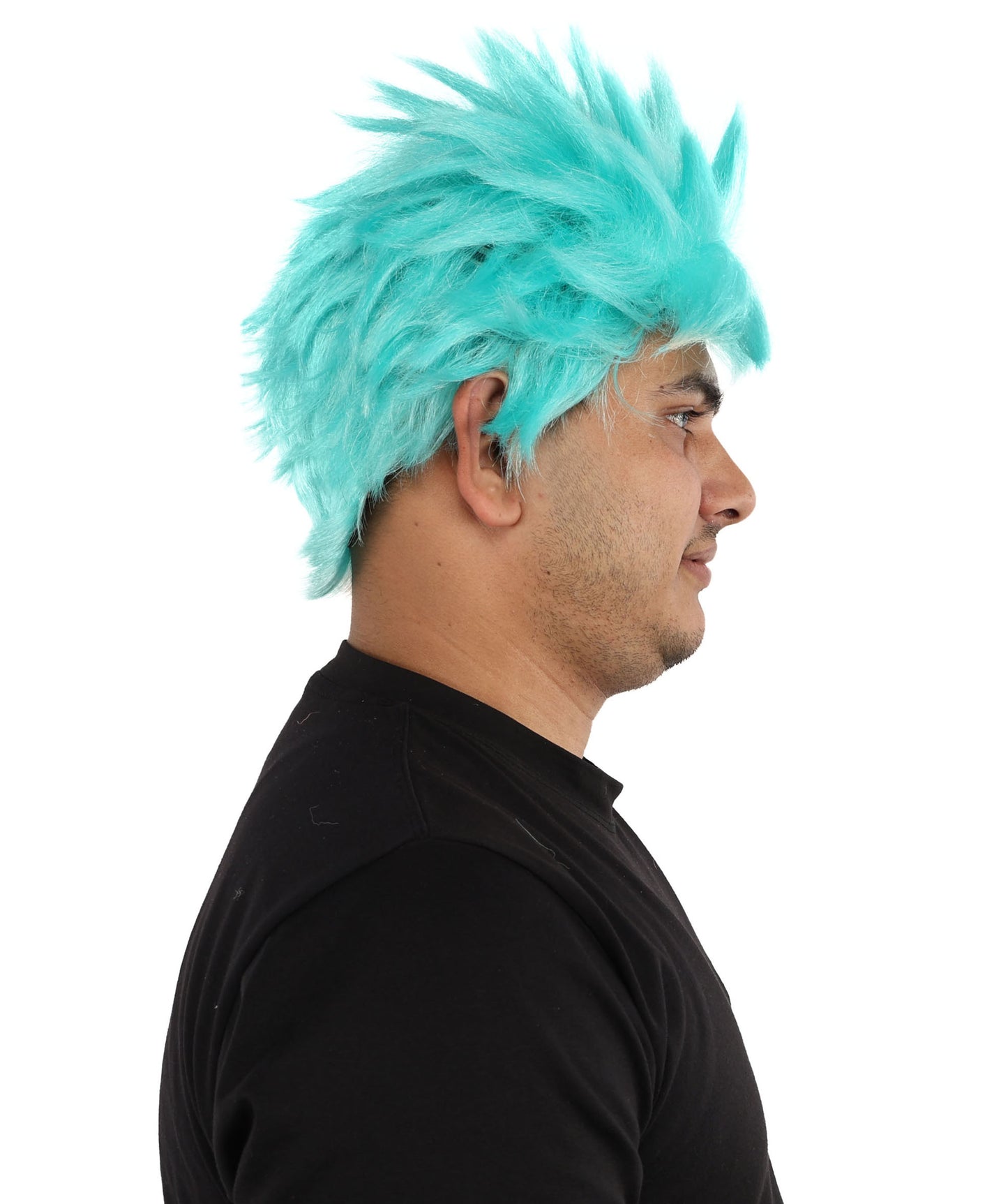 HPO Adult Men's Japanese Superhero Manga Spiky Wig |  Multi Color Options
