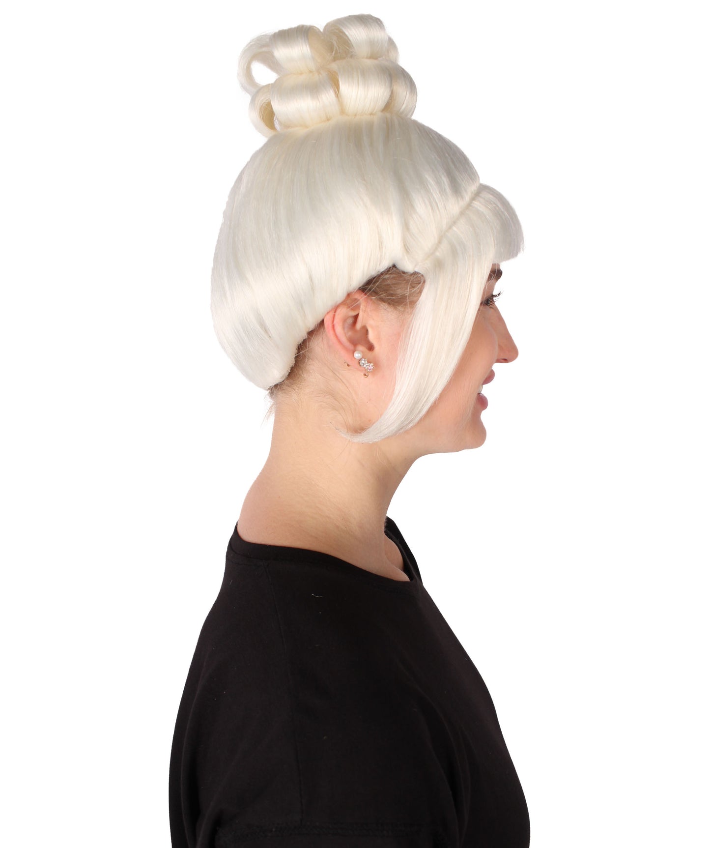 HPO  Women's Halloween Animated Lucy Updo Wig | Multiple Color Options