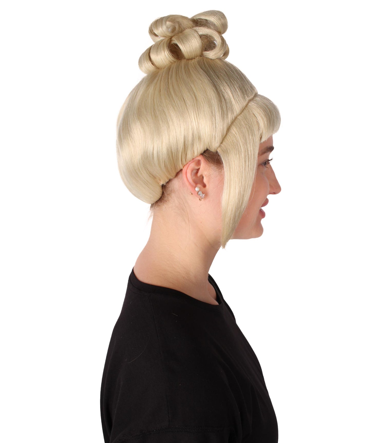 HPO  Women's Halloween Animated Lucy Updo Wig | Multiple Color Options