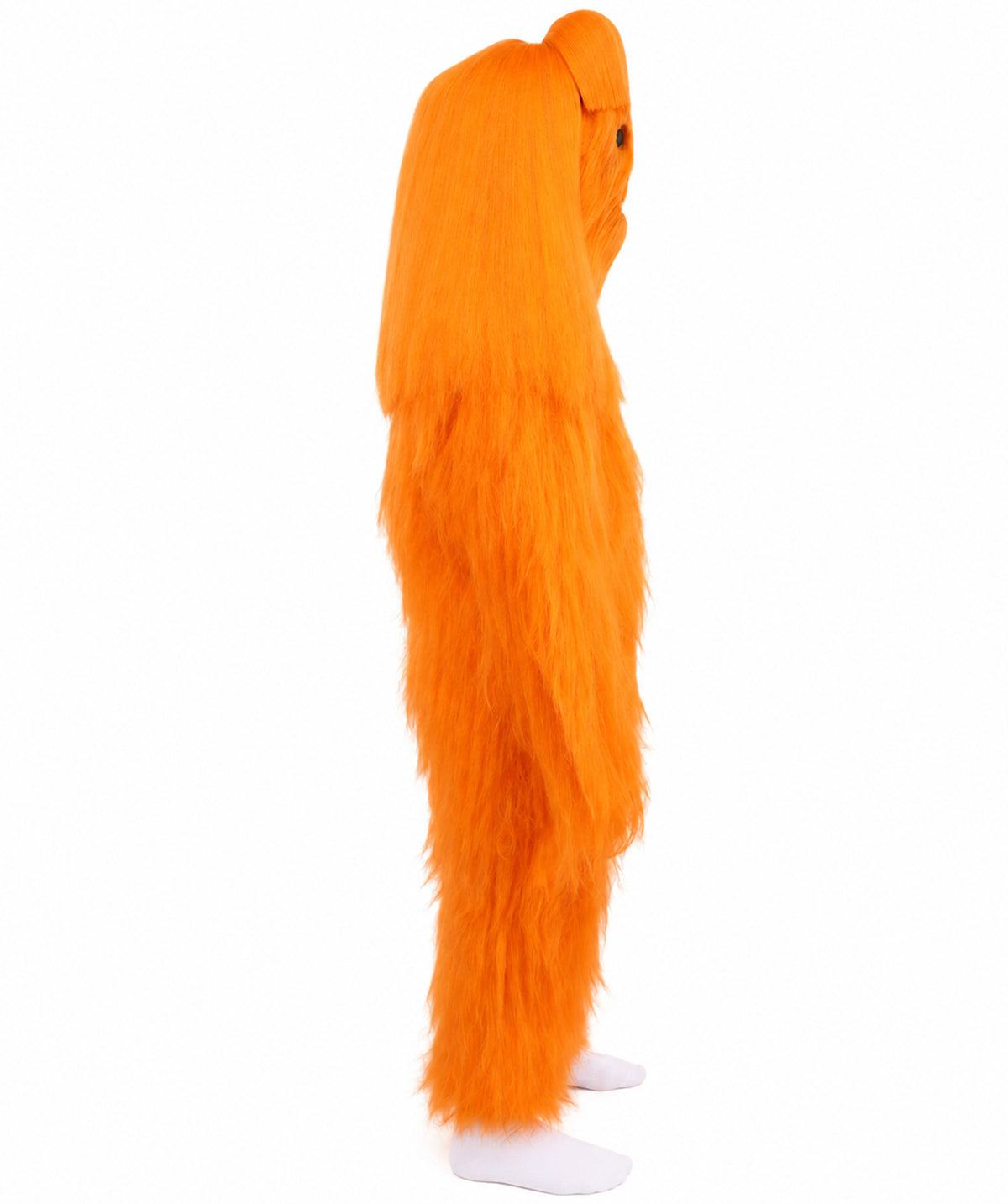 HPO Teen Extreme Hairy Person Costume Bundle & Mask Set - Full-Body Hair Suit Extra-Long Costume Wig for Halloween, Cosplay & Parties - Multiple Color Options