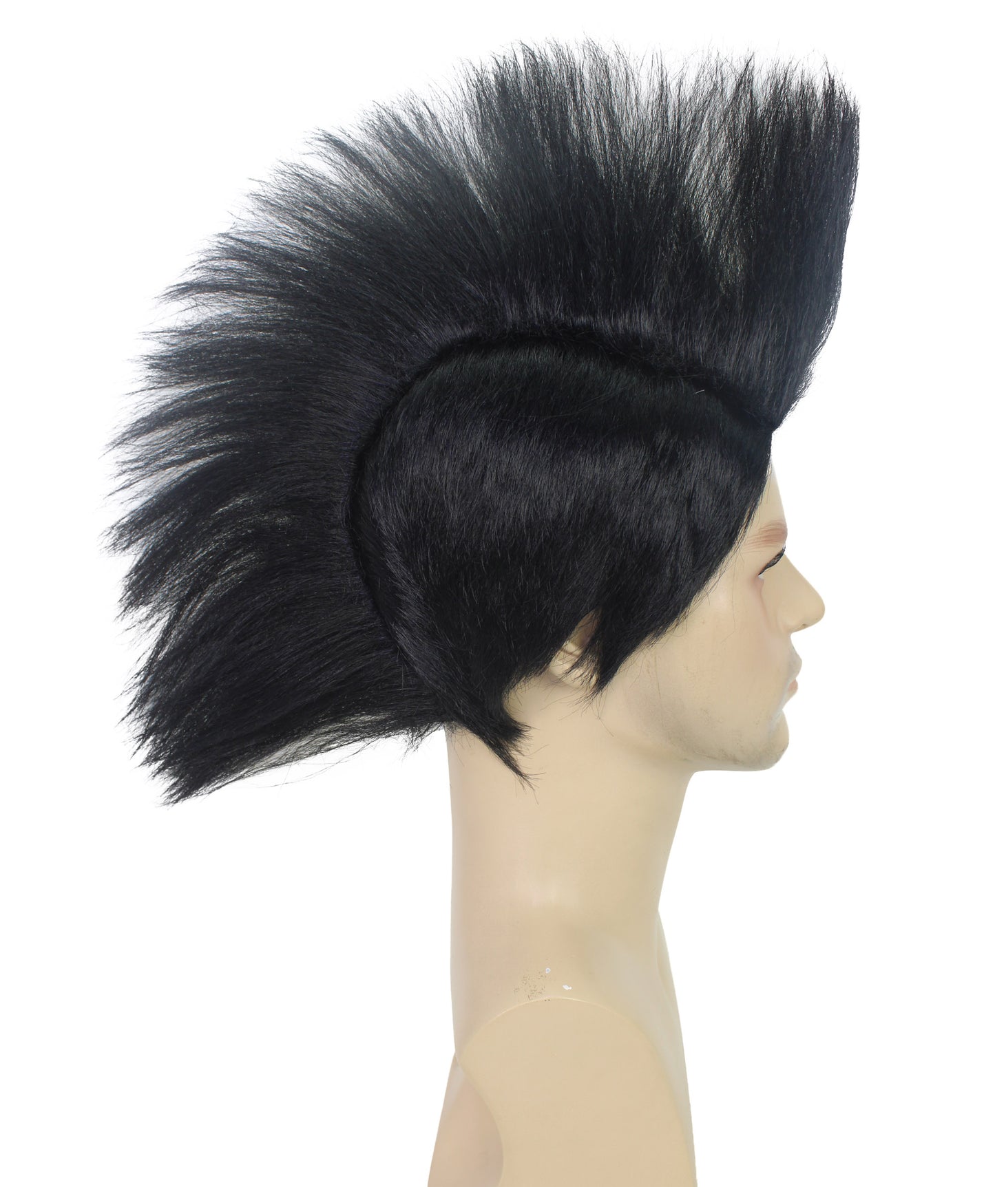 HPO Men's Multicolor Mohawk Wig | Halloween Wig | Premium Breathable Capless Cap