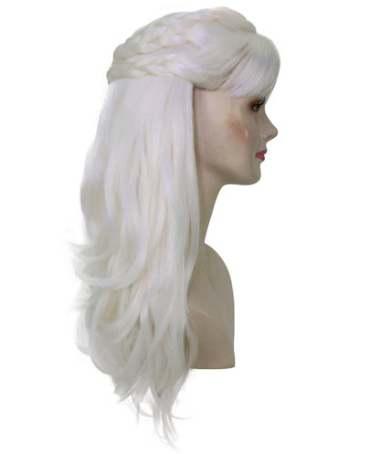 HPO Women's Curly Long Length Trendy Keepsake Multiple Color Options Wig