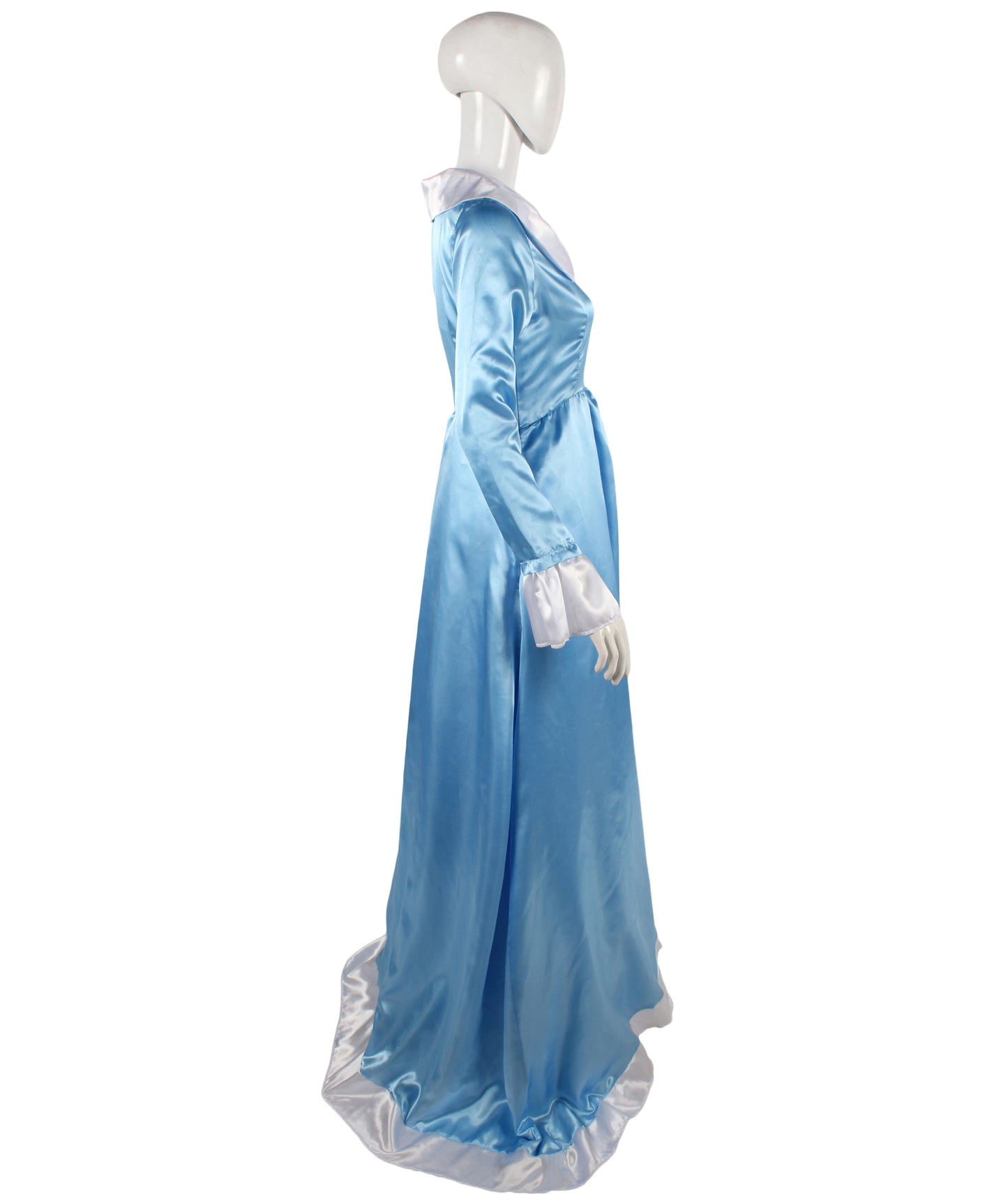 HPO Women's Ocean Blue Princess Costume I Perfect for Halloween I Flame-retardant Synthetic Fabric