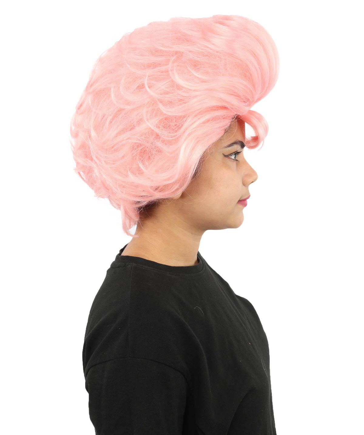 Women's Voluminous Retro Wig | Multiple Color Options, create of synthetic fiber, teased curly volume, breathable capless cap | Party, Halloween, theater, drag, performance, costume events