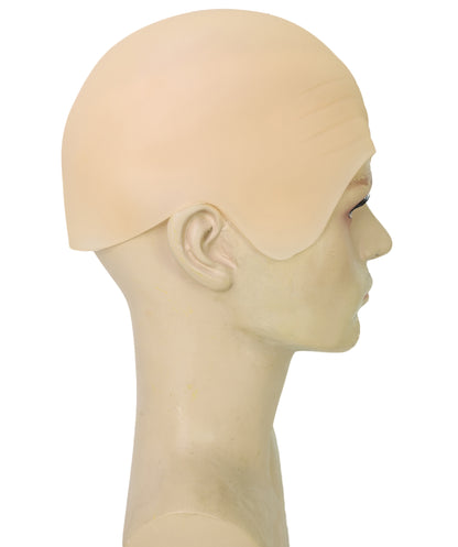 HPO Adult Men's Mr Worldwide Instant Kit Superstar Fleshcolor Bald Cap |Not Included sunglasses | Cosplay Facial Hair |Perfect for Pop lovers