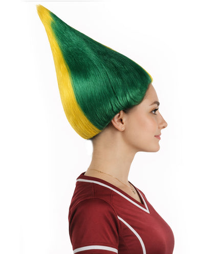 Senegal Flag Sport Troll Wig | Premium Breathable Capless Cap