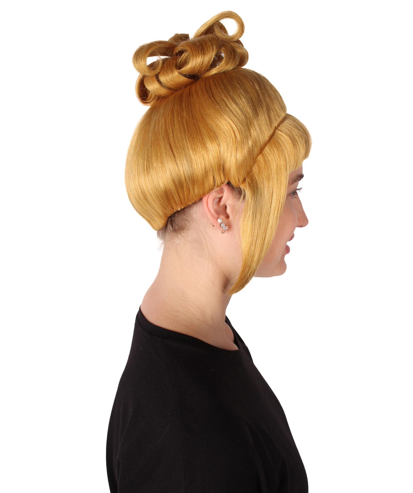 HPO  Women's Halloween Animated Lucy Updo Wig | Multiple Color Options