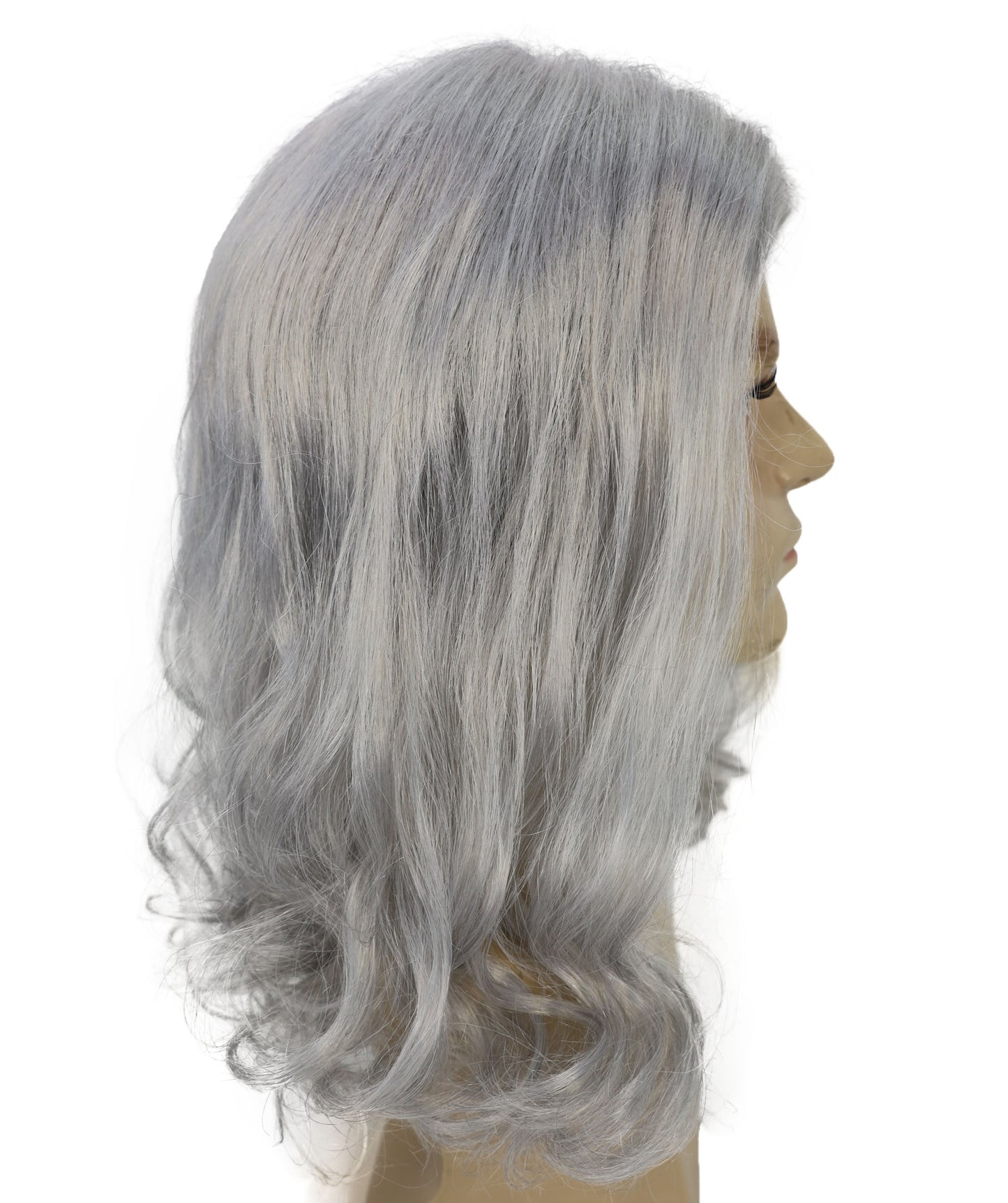 Men's Brown Barebone Medium Wavy Wig | Multicolor Options | Best for Halloween | Flame-retardant Synthetic Fiber