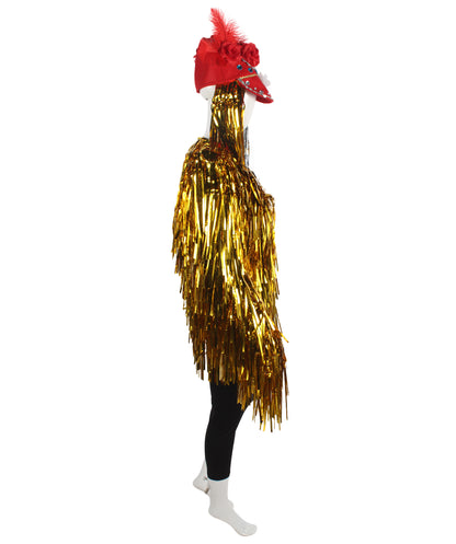 Gold/Silver Tinsel Costume