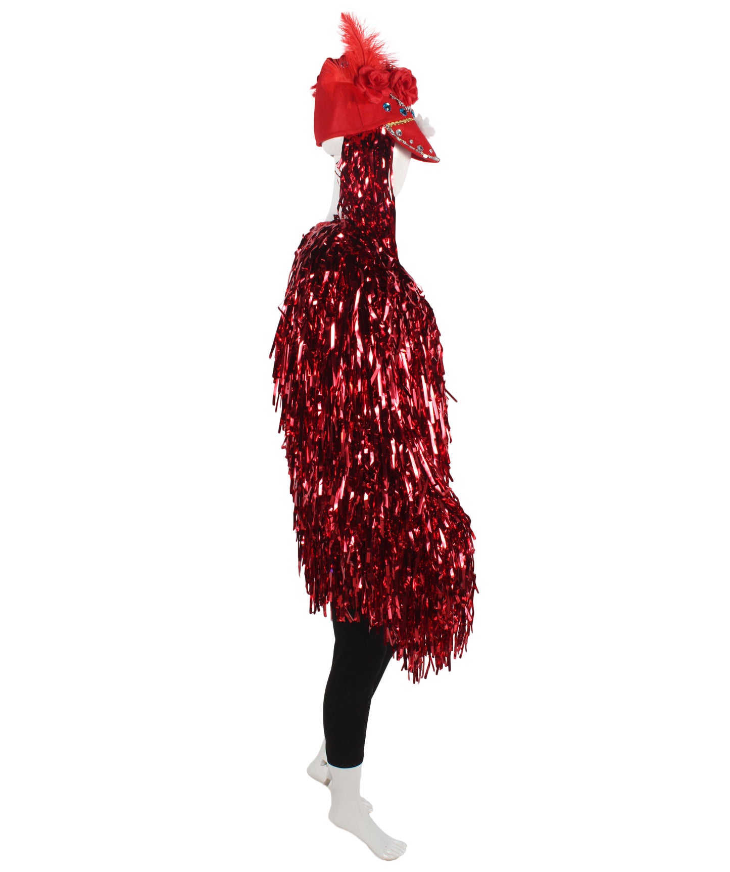 Red/Purple Tinsel Costume