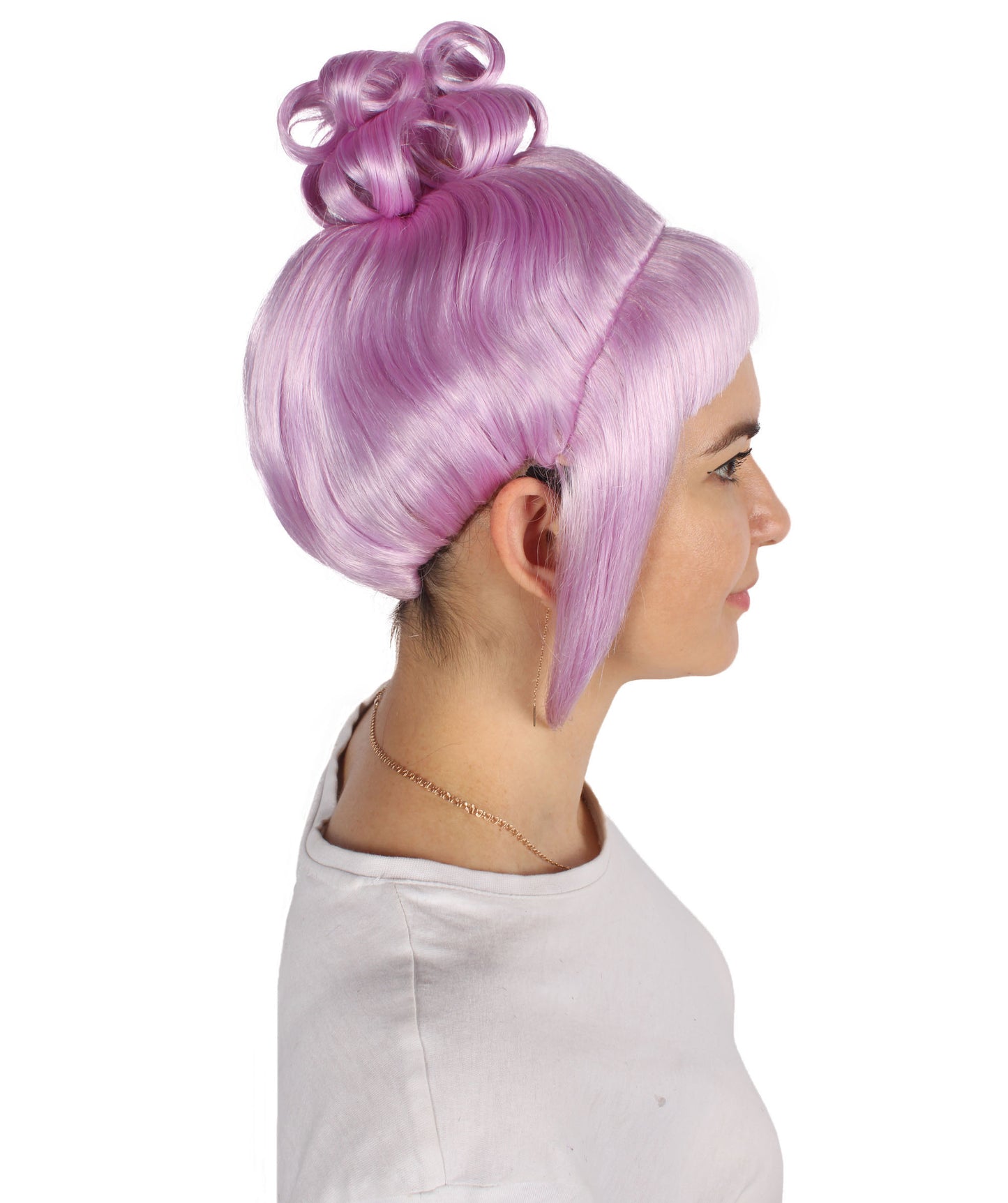 HPO  Women's Halloween Animated Lucy Updo Wig | Multiple Color Options