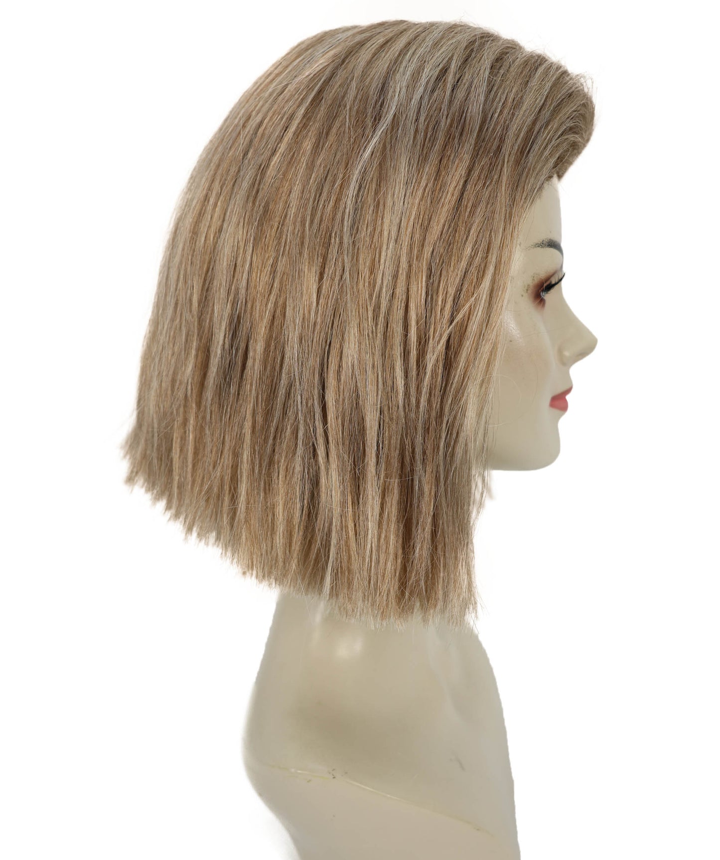 Adult Women's 10" Inch Short Length Halloween Cosplay Ombre Pop Star Fireworks Costume Wig, Synthetic Soft Fiber Hair | Multicolor Options | HPO