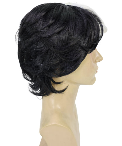 Snow Movie Mens Wig |Multiple Halloween Wig | Premium Breathable Capless Cap