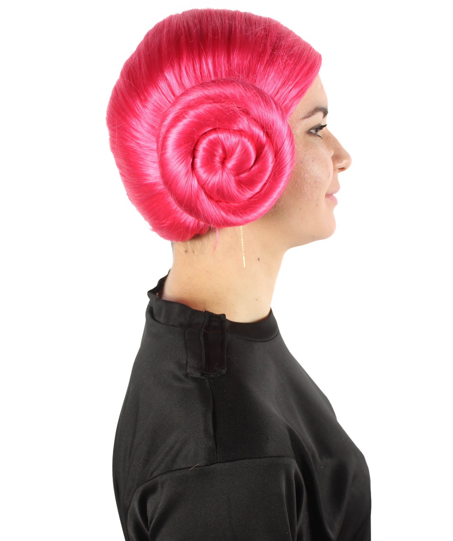 HPO Multiple Space Bun Wig – Sci-Fi Inspired Fancy Dress Costume Wig for Women – Galactic Hero Wig