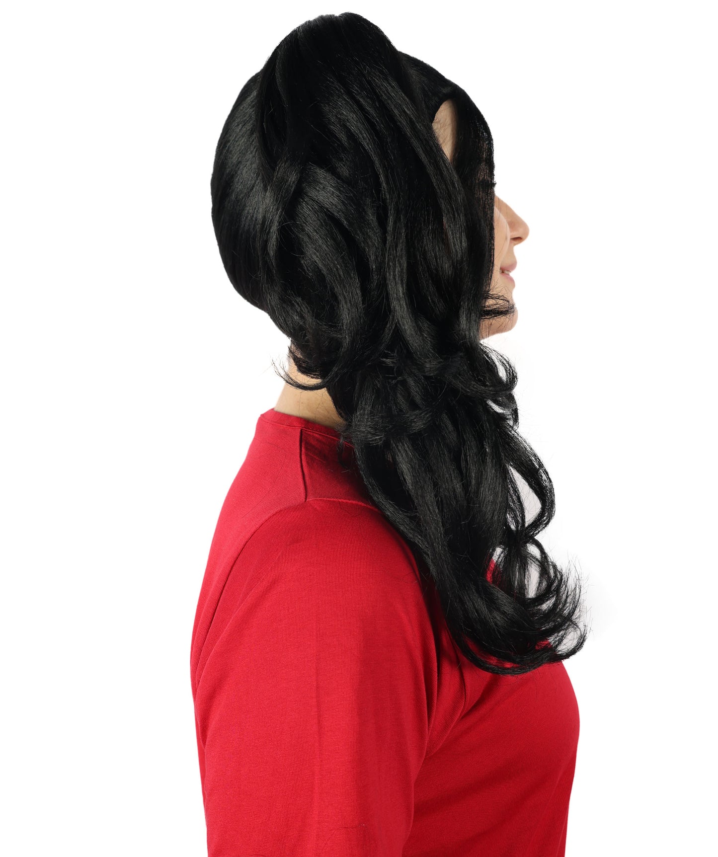 HPO Womens Dolly Pigtail Wigs Collection | Party Event Ready Fancy Halloween Wigs | Premium Breathable Capless Cap