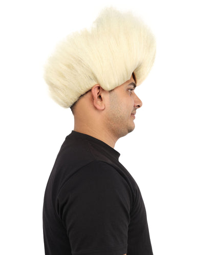 Hades God of Death |Multiple Color Fake Flame Spikes | Premium Halloween Wig