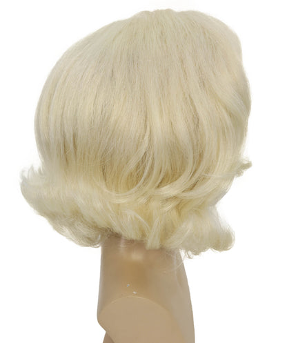 HPO Men's Comedy Movie Character Layered Textured Hair Wig I Flame-retardant Synthetic Fiber