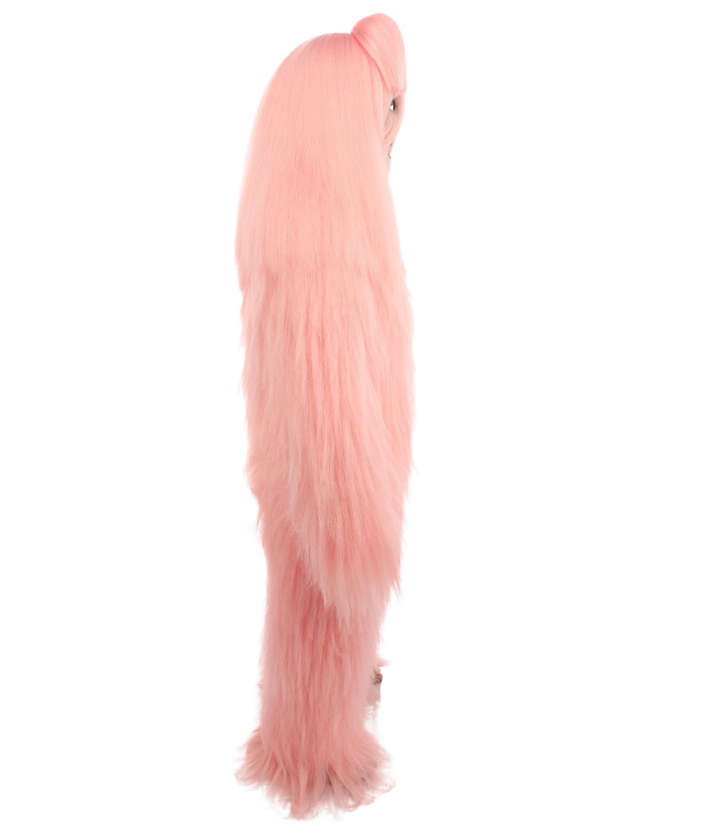 HPO Teen Extreme Hairy Person Costume Bundle & Mask Set - Full-Body Hair Suit Extra-Long Costume Wig for Halloween, Cosplay & Parties - Multiple Color Options