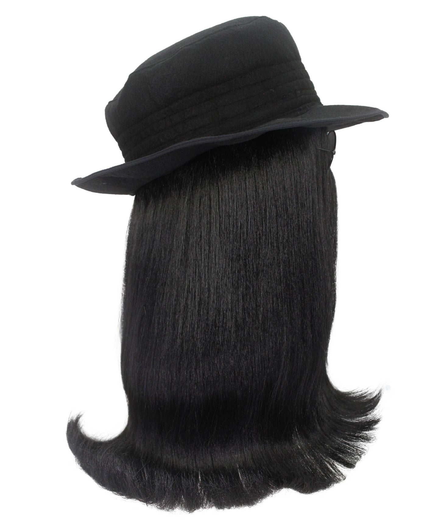 Black & White Straight Creature Wig