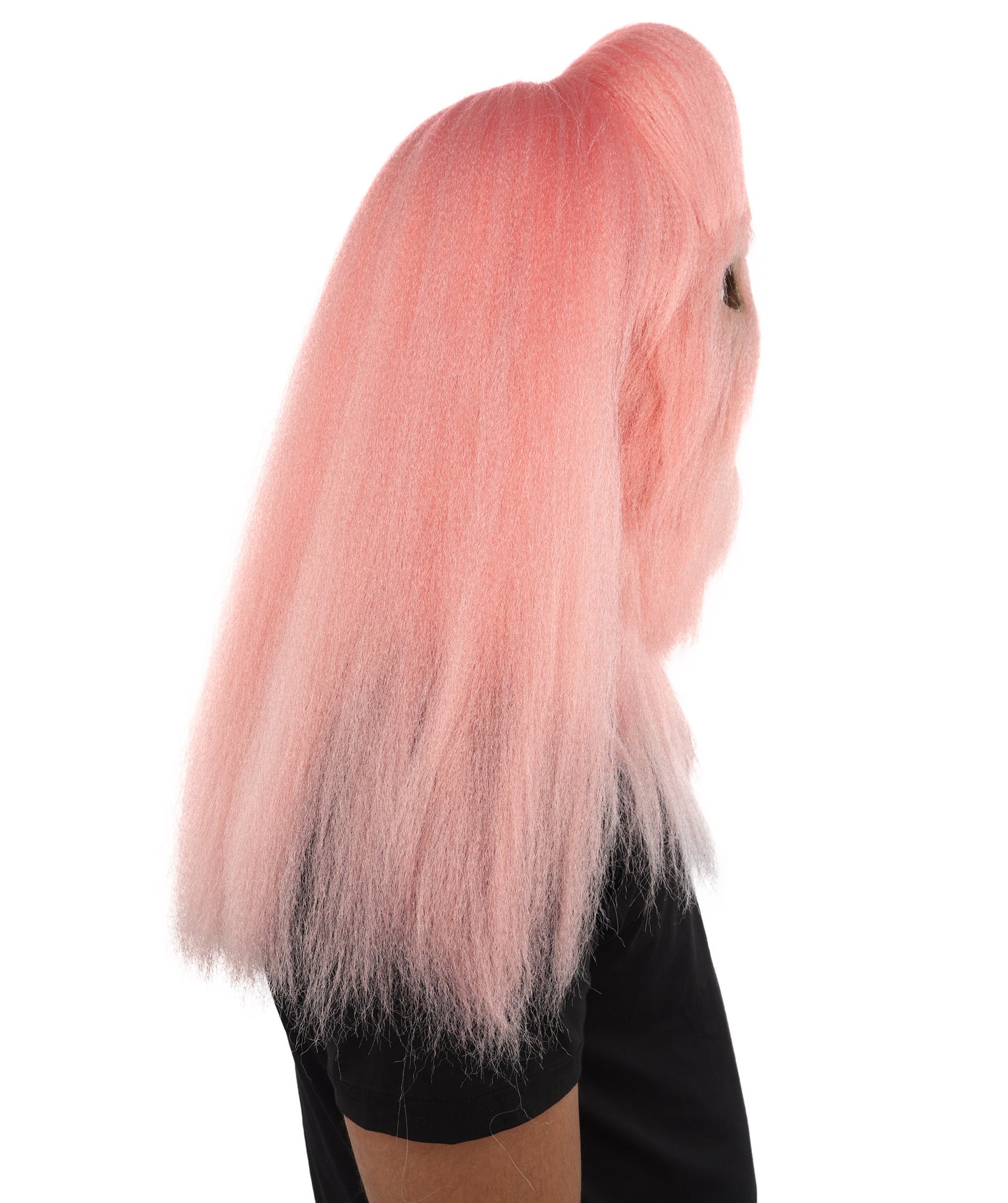 HPO Unisex Extreme Hairy Person Costume, Mask and Bundle - Full-Body Hair Suit Extra-Long Ash Brown Costume Wig for Halloween, Cosplay & Parties