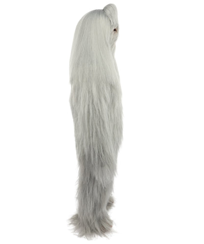 HPO Teen Extreme Hairy Person Costume Bundle & Mask Set - Full-Body Hair Suit Extra-Long Costume Wig for Halloween, Cosplay & Parties - Multiple Color Options