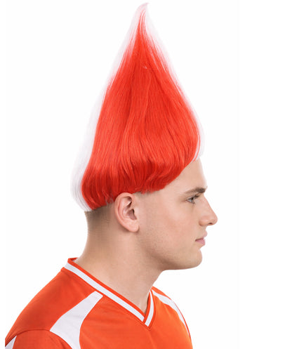 Men's Flag Troll Wig Collection | Canada Flag Wig | Premium Breathable Capless Cap