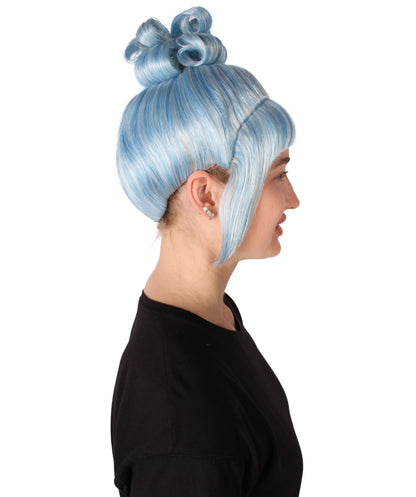 HPO  Women's Halloween Animated Lucy Updo Wig | Multiple Color Options