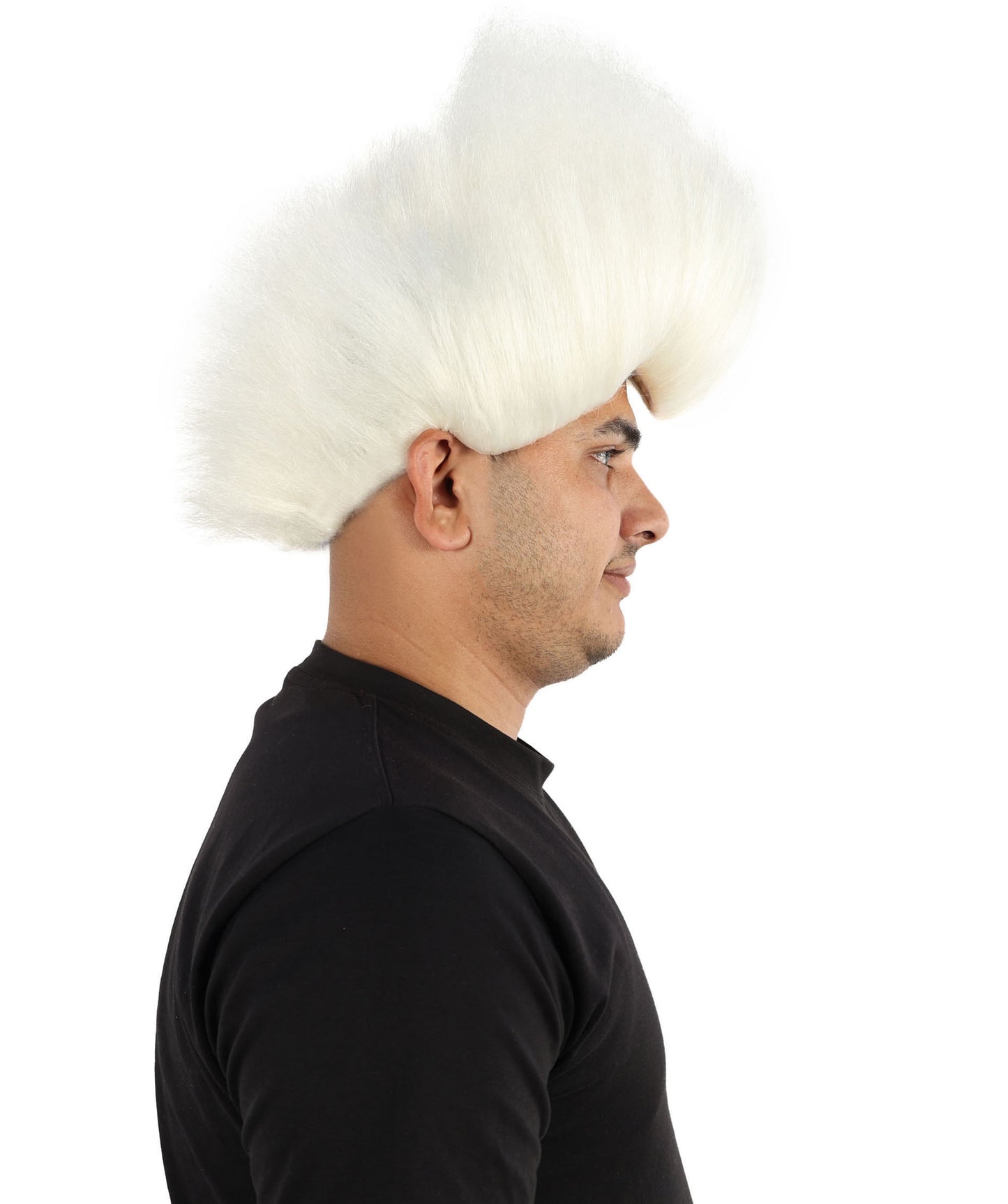 Hades God of Death |Multiple Color Fake Flame Spikes | Premium Halloween Wig