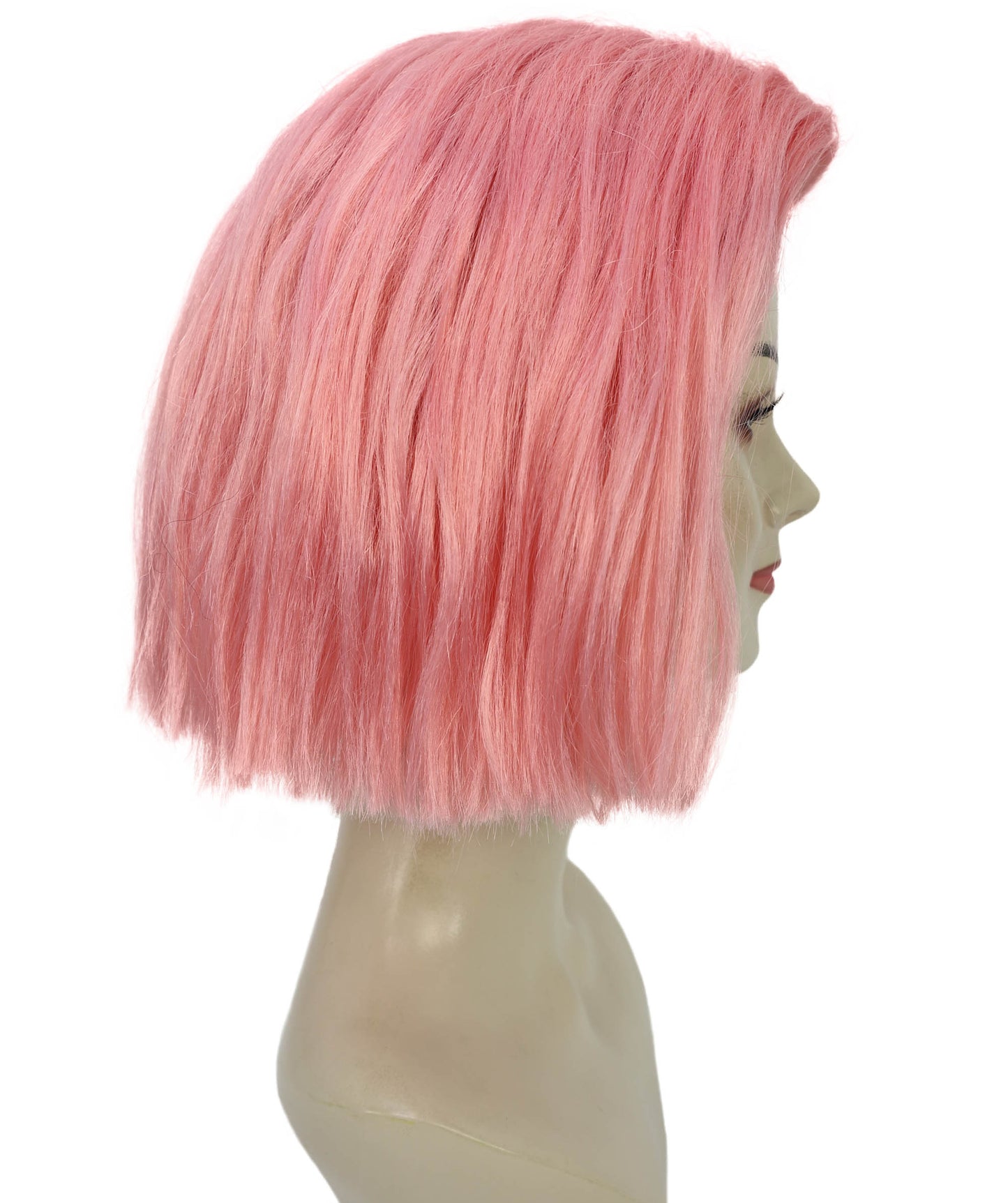 Adult Women's 10" Inch Short Length Halloween Cosplay Ombre Pop Star Fireworks Costume Wig, Synthetic Soft Fiber Hair | Multicolor Options | HPO