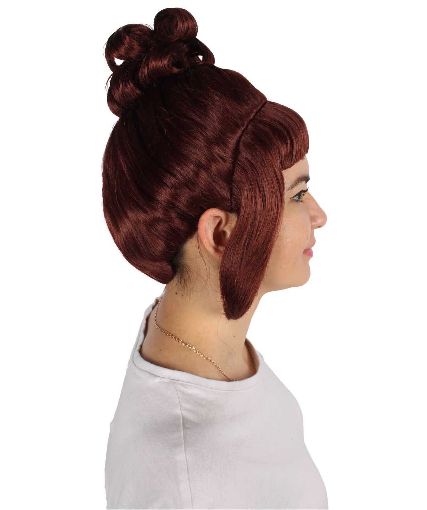 HPO  Women's Halloween Animated Lucy Updo Wig | Multiple Color Options