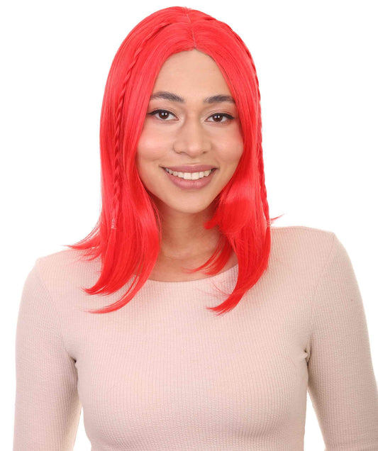 Women's Swamp Queen Adult Wig Collections , Sexy Cosplay Party Halloween Wig , Premium Breathable Capless Cap