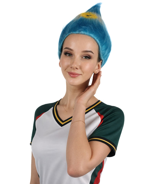 Women's  Flag Troll Wigs | Cosplay Argentina | Premium Breathable Capless Cap
