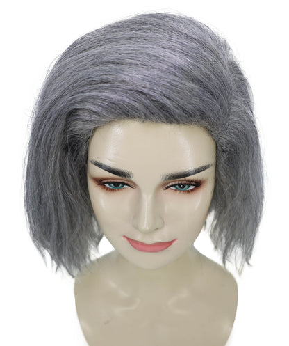Adult Women's 10" Inch Short Length Halloween Cosplay Ombre Pop Star Fireworks Costume Wig, Synthetic Soft Fiber Hair | Multicolor Options | HPO