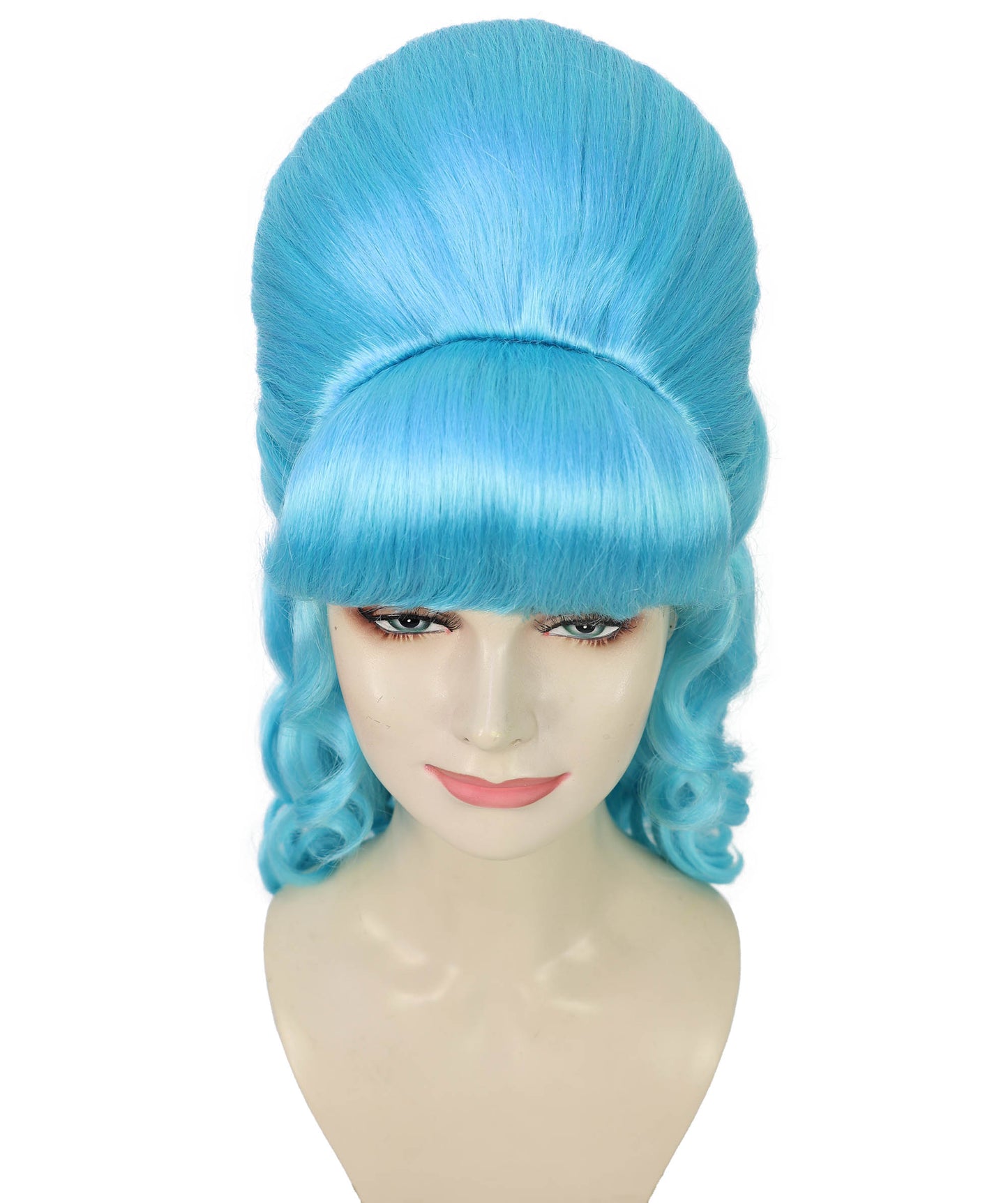 HPO Women's Class 60's Brown Half Updo Wig with Ponytail | Halloween  Wig | Flame-retardant Synthetic Fiber