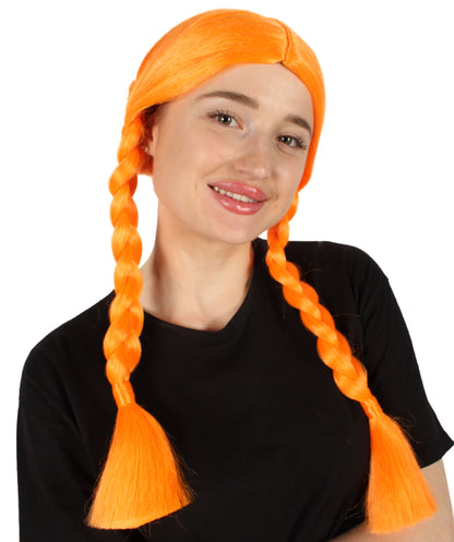 HPO Women's  Braided Gothic Wig | Multiple Color Collections TV Movie Wigs | Premium Breathable Capless Cap