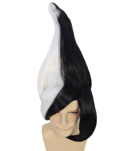 HPO Adult Men's Tv Musical Movie Troll Spiked Wig | Multicolor Options | Flame-retardant Synthetic Fiber