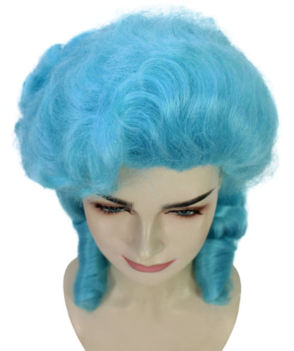 HPO Women’s Classic Elly May Clamped Multiple Wig With Two Blue Hair Ribbons