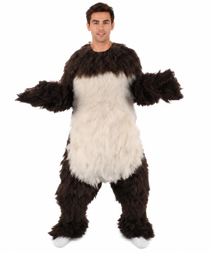 Unisex Dark Brown Grizzly Bear Costume | Best for Halloween| Flame-retardant Synthetic Fabric