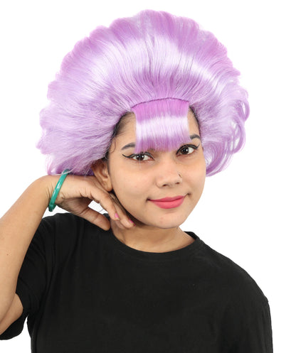 Women's Voluminous Retro Wig | Multiple Color Options, create of synthetic fiber, teased curly volume, breathable capless cap | Party, Halloween, theater, drag, performance, costume events