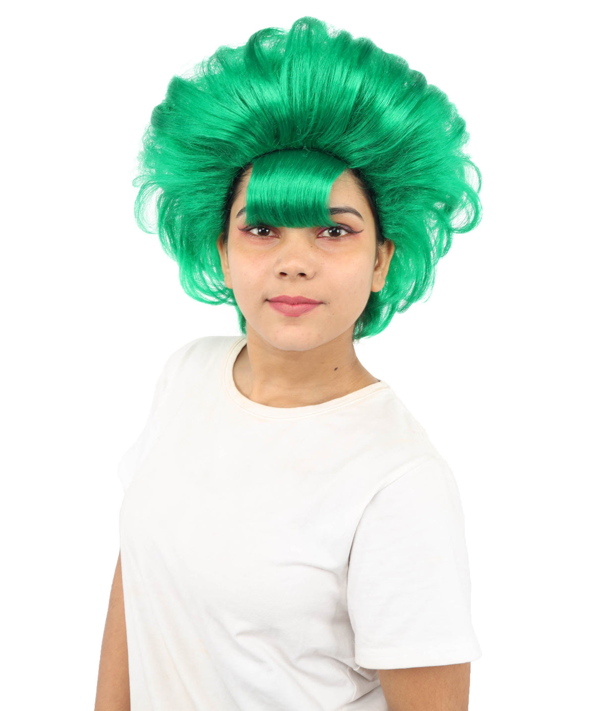 Women's Voluminous Retro Wig | Multiple Color Options, create of synthetic fiber, teased curly volume, breathable capless cap | Party, Halloween, theater, drag, performance, costume events