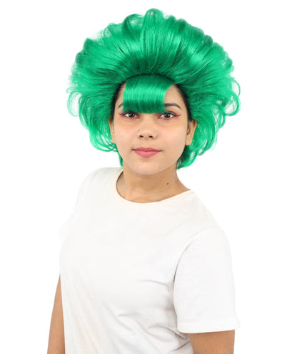 Women's Voluminous Retro Wig | Multiple Color Options, create of synthetic fiber, teased curly volume, breathable capless cap | Party, Halloween, theater, drag, performance, costume events