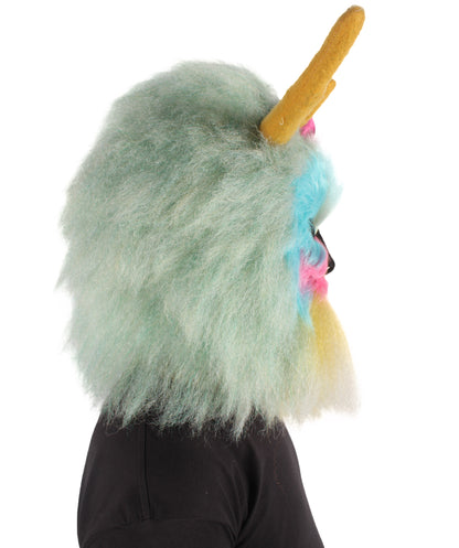 Unisex Multicolored Grumpy Furry Monster Mask