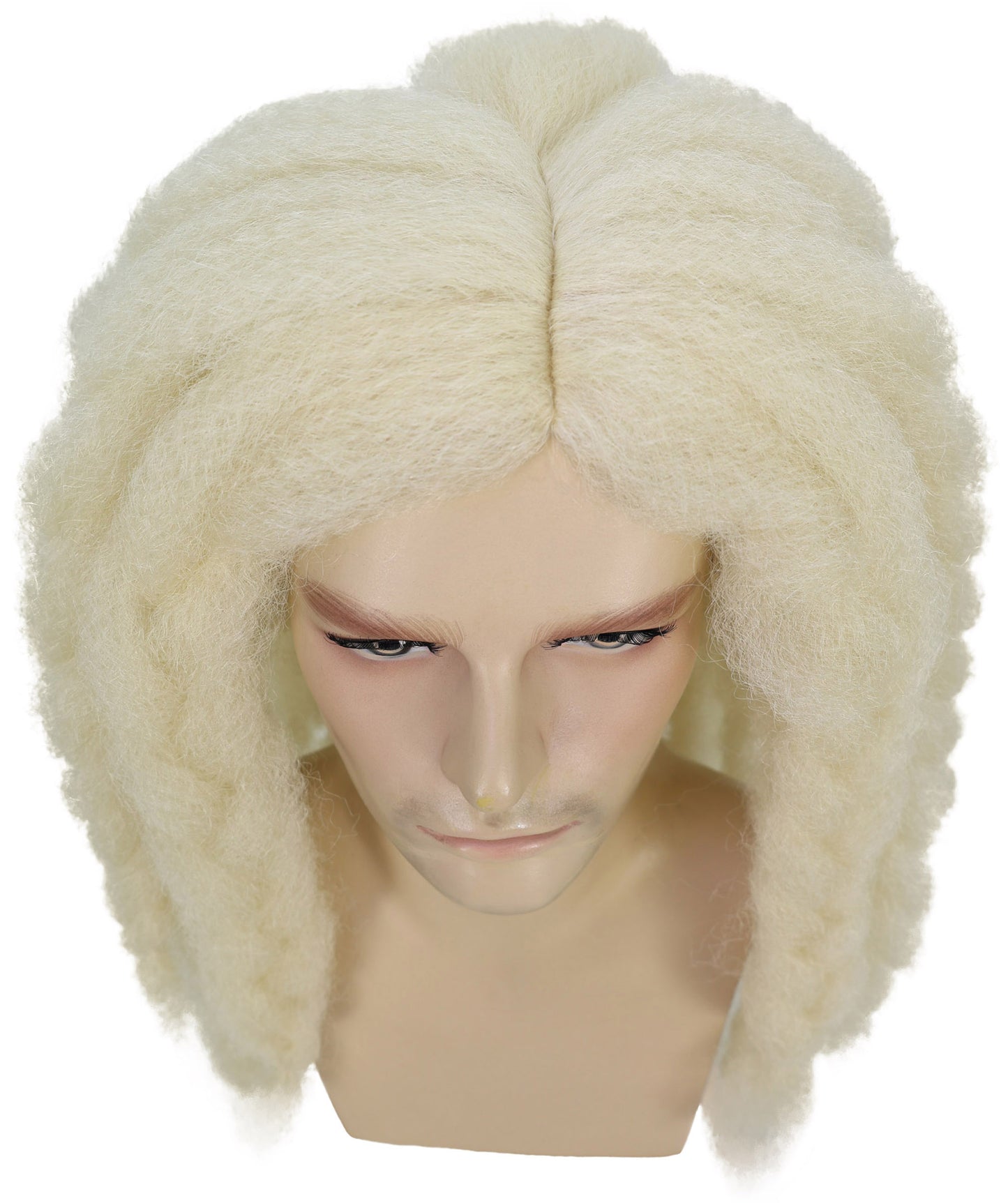 HPO Men's Famous Singer Black Dreadlocks Wig | Halloween Wig | Flame-retardant Synthetic Fiber