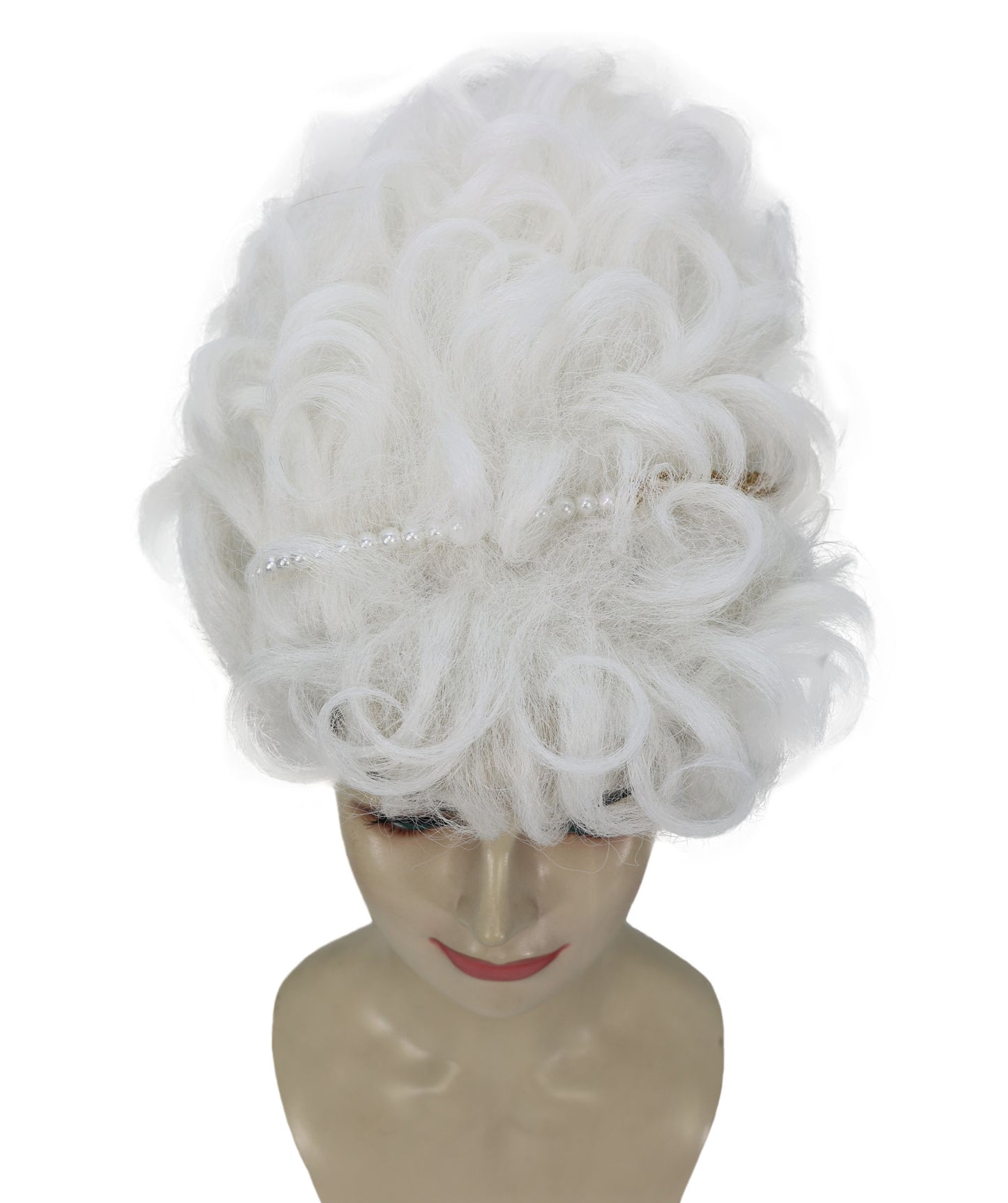 HPO Women Long Curly Ombre Wig | Heat-Resistant Costume Hair for Parties & Halloween | Breatheble Capless Cap