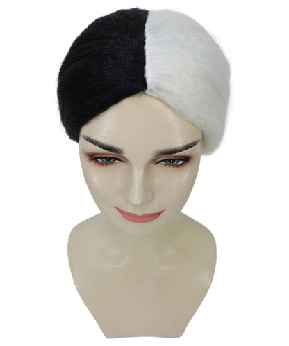 Old Lady Grey Wig | Grandma Character Party Fancy Halloween Wig | Premium Breathable Capless Cap