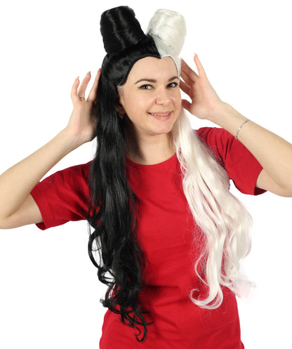 HPO Poison Wig , Red Fancy Wig , Premium Breathable Capless Cap