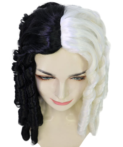 Womens Colonial Lady Blonde Wig | Historical Character Halloween Wig | Premium Breathable Capless Cap