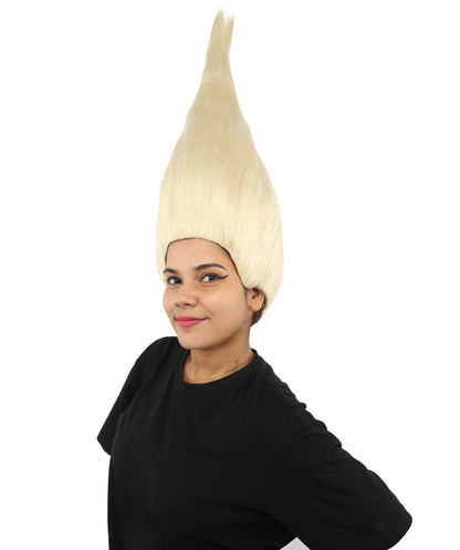 HPO Adult & Teen Women's Tall Cone Wig | Multicolor Options, create of synthetic fiber, extremely tall smooth pointed texture, breathable base | Party, Halloween, theater, drag, performance, costume events